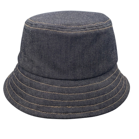 Sombrero tipo Piluso / Bucket / Pescador 100% Algodón Denim Jean - Mol Hats
