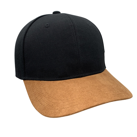 Gorra Snapback Alta Visera Gamuzada Levemente Curva 6-panel - Mol Hats