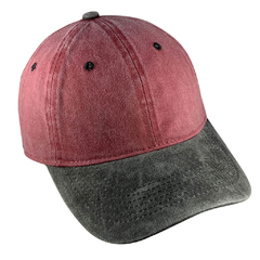 Gorra Clásica de Denim Lavado (tipo Gastado) 2 Colores Combinados - Mol Hats