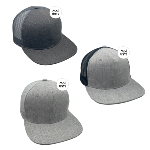 Gorra Trucker Snapback Texturada - Mol Hats