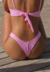 Less Bikini Malasia Cuadrille Rosa - comprar online