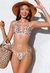 Bikini Amazonas Print Nude - tienda online