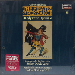 Gilbert & Sullivan - The Pirates Of Penzance - Box 2 LPs Importado Novo