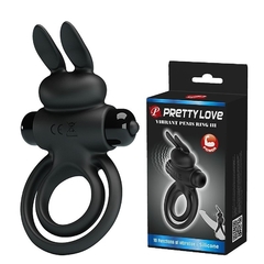 Anel Peniano Pretty Love Vibrating Penis Ring Ill - 10 funções