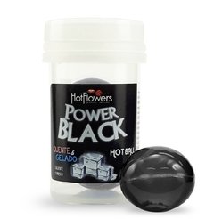 Bolinha Dupla Hot Ball Power Black Quente e Frio