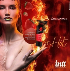 Lubrificante Hot Sabor Morango - Ref 5095IT - intt - comprar online