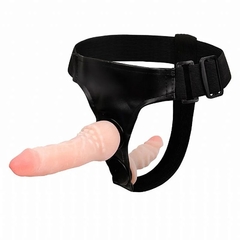 Cinta Peniana Dildo Duplo com Plug Vaginal Female Harness Ref 5285 - comprar online