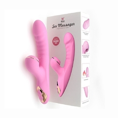 Vibrador de Ponto G e Clitóris com Pulsação - Dibe Ref 6839