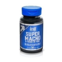 Super Macho INTT - Suplemento Multivitamínico Potencializador Masculino Com o Poder do  Azul  - 30 Cápsulas