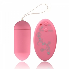 Bullet com Controle Wireless Floral 20 Modos de Vibrações - Rosa REF BW005RO