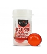 Bolinha Dupla Hot Ball Beija Muito Sabor Frutas Vermelhas