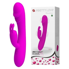 Massageador Vibrador Silicone Pretty Love Hunter Recarregável Ref 6092