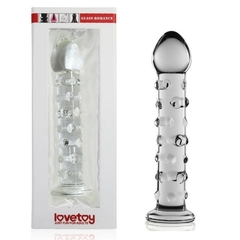 Plug Anal em Vidro com Relevo - Lovetoy Ref 5701