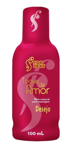 TOQUE DE AMOR DESEJO ÓLEO PARA MASSAGEM 100ML