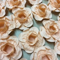 Fabric Flower Wrappers for Wedding Sweets Cecilia (30 pieces) - Celebrity Forminhas de Doces Para Casamento