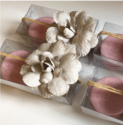 Flor de Tejido Decorativa P (30 unidades) - tienda online
