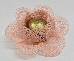 Image of Fabric Flower Wrapper for Sweets Bloomed Camellia (30 pieces)