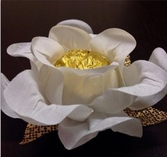Fabric Flower Wrappers for Wedding Sweets Cecilia (30 pieces) - online store