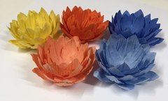 Fabric Wrappers for Wedding Sweets Lotus Flower (30 pieces) - buy online