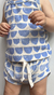 Bombachudo Bebe Towel Olitas Azul - comprar online