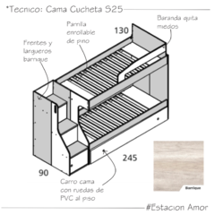 Cama Cucheta S21/S25 en internet