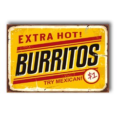 PLACA BURRITOS