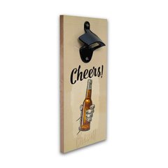 ABRIDOR DE GARRAFAS CHEERS COM IMÃ 25x13 cm - comprar online