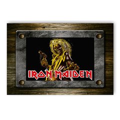 PLACA IRON MAIDEN - comprar online