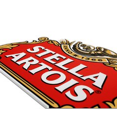PLACA RECORTE STELLA ARTOIS 35x23 cm - comprar online