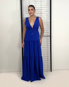 Vestido Ramona - Azul Royal - comprar online