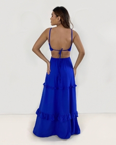 Vestido Michelle - Azul Royal - comprar online