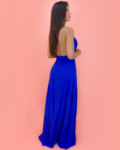 Vestido Janaína - Azul Royal - comprar online
