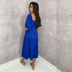Vestido Juliana - Azul Royal na internet