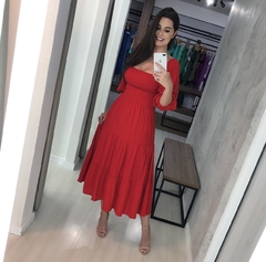 Vestido Juliana - Vermelho