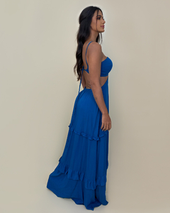 Vestido Michelle - Azul Petróleo na internet