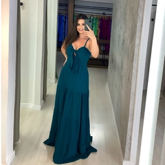 Vestido Camila - Verde Esmeralda