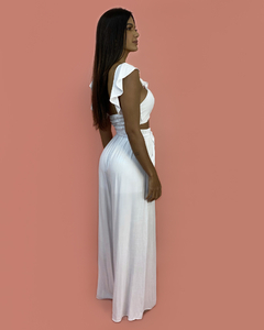 Conjunto Pantalona Samira - Branco - comprar online
