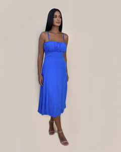 Vestido Ângela - Azul - Closet RC Atacado