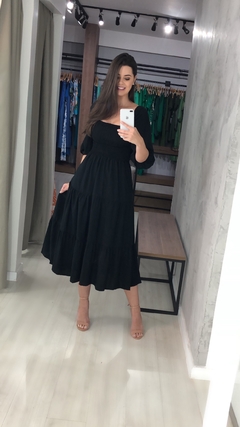 Vestido Juliana - Preto - comprar online