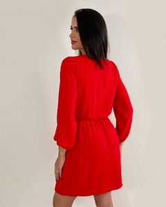 Vestido Samara - Vermelho - Closet RC Atacado