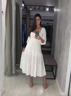 Vestido Juliana - Branco - comprar online