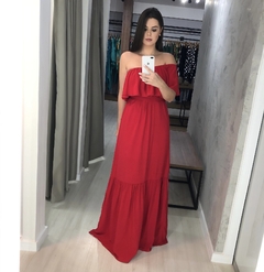 Vestido Luíza - Vermelho - comprar online