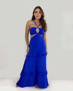 Vestido Michelle - Azul Royal