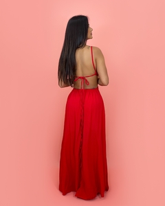 Vestido Flávia - Vermelho - comprar online