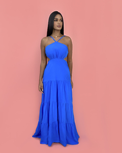 Vestido Ayla - Azul na internet
