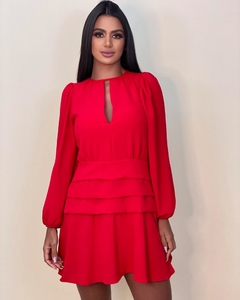 Vestido Suzana - Vermelho - comprar online
