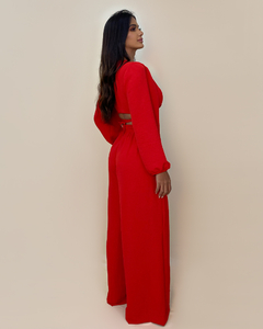 Conjunto Pantalona Simone - Vermelho - comprar online