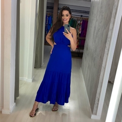Vestido Estefane - Azul Royal na internet