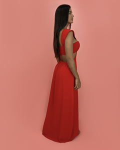 Vestido Antonela - Vermelho - Closet RC Atacado