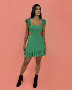 Vestido Andréia - Verde Bandeira - comprar online